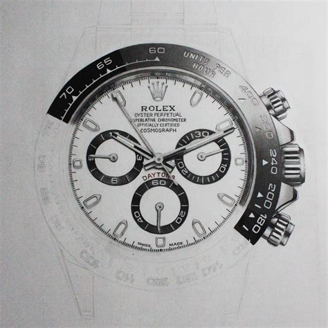 rolex daytona drawing